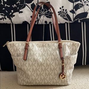 Michael Kors monogram tote